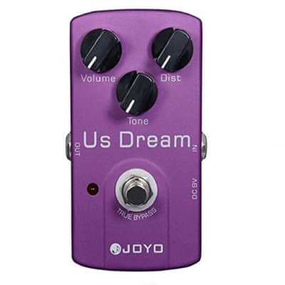 JOYO JF-34 US Dream Distortion Guitar Effect Pedal Aluminum Alloy Body True Bypass Effects Pedals Gu image 1