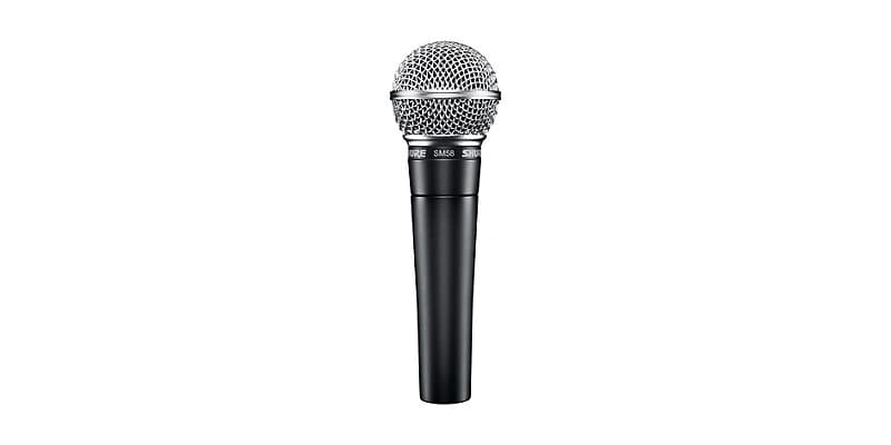 Shure SM58 Cardioid Dynamic Vocal Microphone image 1