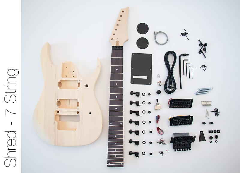 7 String Electric Guitar Kit image 1