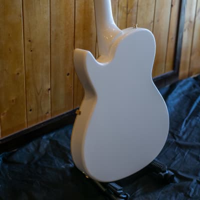 Carparelli Classico SH1 Electric Guitars - Opalescent White *showroom condition image 11