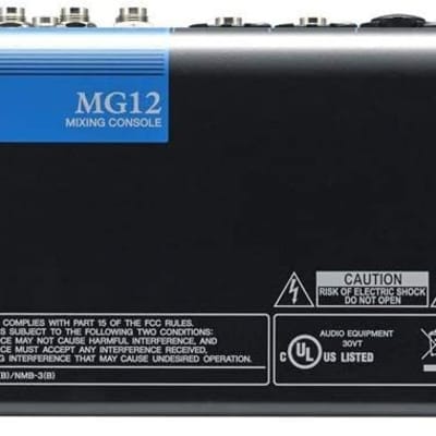 Yamaha MG12 12-channel Mixer image 2