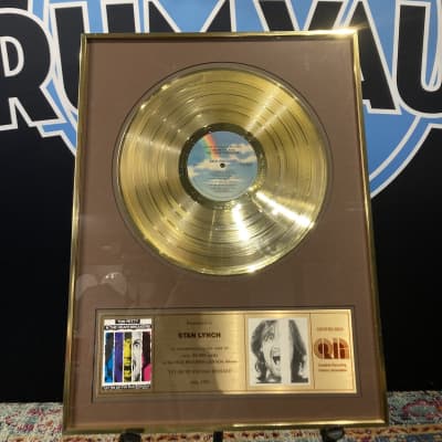 Stan Lynch Tom Petty and The Heartbreakers, CRIA Canada, Let Me Up (I've Had Enough) Gold Record (#21) image 1