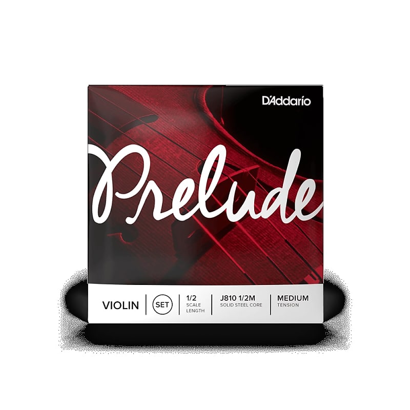 D'Addario Prelude Violin Single E String 1/2 Scale Medium Tension image 1