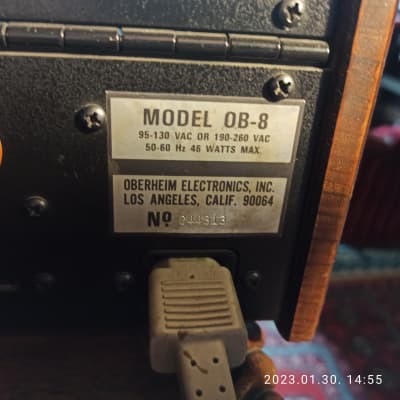 Oberheim OB8-DSX-DMX-5 spare voice cards-original manuals image 13
