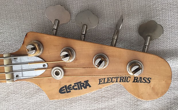 Electra Electric Bass Japanese 80s Natural Fender Precision