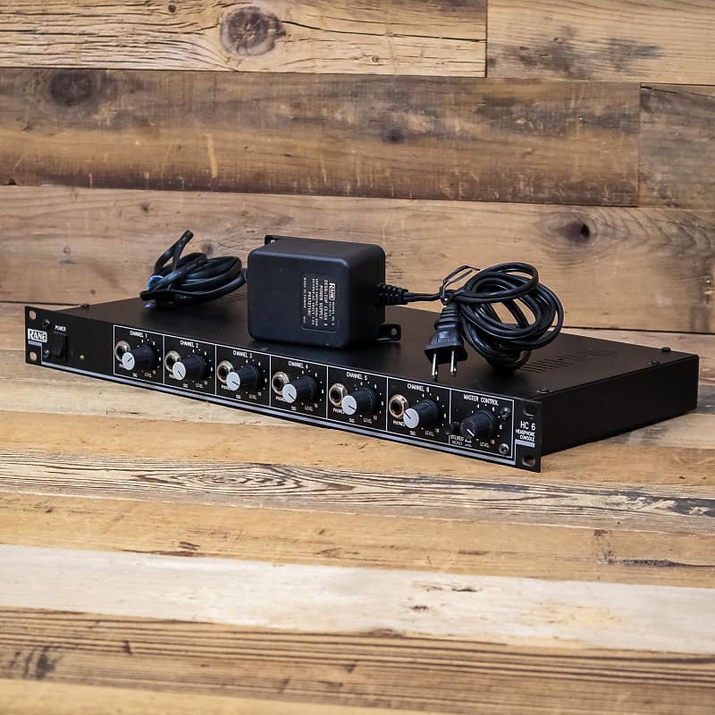 Rane HC6 6Channel Headphone Amplifier Reverb