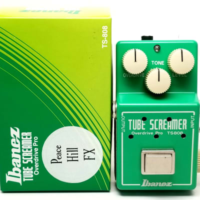 used Peace Hill FX Ibanez TS808 12AU7 Mod Tube Screamer, Mint 