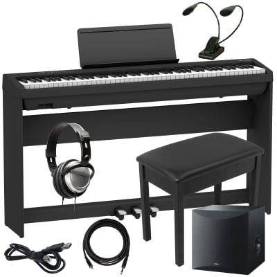 Roland FP-30X Digital Piano - Black COMPLETE HOME BUNDLE PLUS