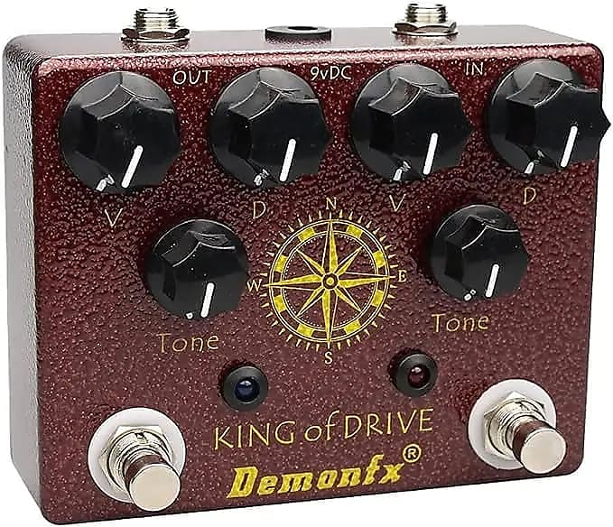 Pedalera Multiefectos Guitarra Pedal DemonFX KC-DRIVE - Clon