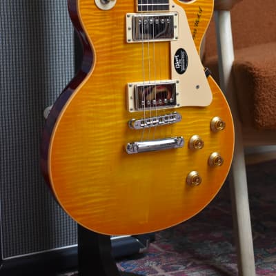 RARE 2009 Gibson USA Les Paul Traditional 1959 Faded Honeyburst w/OHSC & Paperwork, Japan Market Limited, JDM, AAA image 17