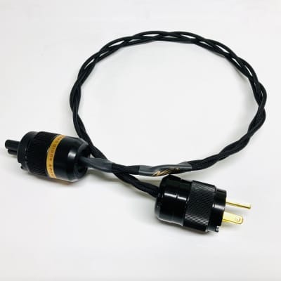 Pine Tree Audio Iso-Braid C7 AC Power Cable 8ft Black for BlueSound Node 2i image 2