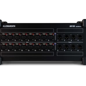 Allen & Heath AB-168 - 16 input, 8 output stage box for use with the Qu & GLD series Mixing desks. image 4