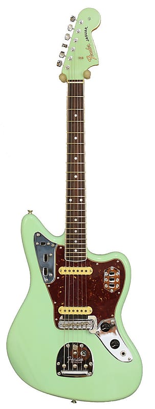 Fender Jaguar 1966 LCC Aged Surf Green | Reverb
