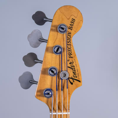 Fender Precision Bass Fretless with Maple Fingerboard 1970 - 1983 Sunburst image 8
