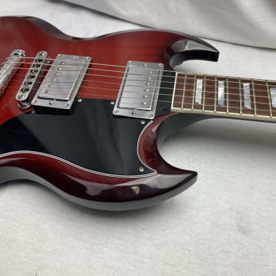 Gibson HSGS17C6CH1 SG Standard HP High Performance Guitar with Case 2016 - Cherry Burst image 5