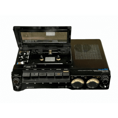 ポータブルプレーヤー SONY TC-D5M Sony TC-D5M Vintage Portable Stereo Cassette Recorder Fully