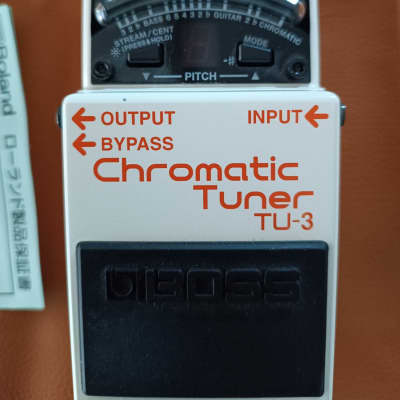 Boss TU-3 Chromatic Tuner 2009 - Present - White for sale