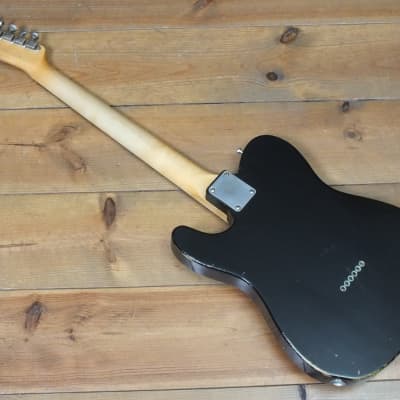 Rebel Relic T-Series 69 Aged Thinline Black Over TV Yellow