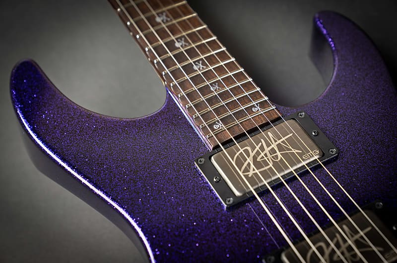 ESP Custom Shop KH-2 Purple Sparkle E2521232 | Reverb