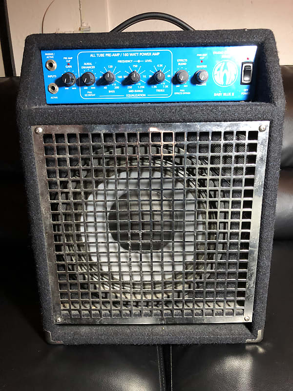 SWR Baby Blue 2 Bass Amp 1x10 with D2F Cover