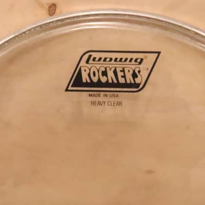 Ludwig 12" Rockers Heavy Clear Tom Drum Head Vintage image 2