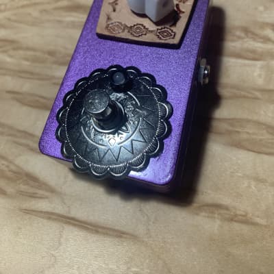 one knob fuzz 3d printed purple image 1