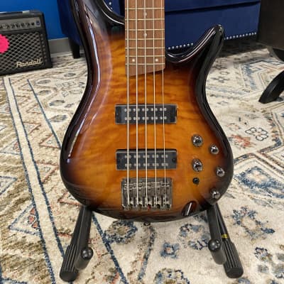 Ibanez SR405EQM-DEB Soundgear Standard 5-String Bass 2016 - 2020 - Dragon Eye Burst image 2