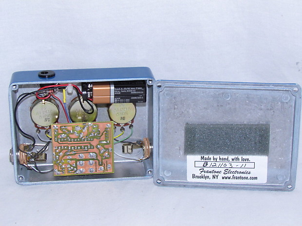 Frantone Brooklyn Handmade Guitar Overdrive Pedal | Reverb