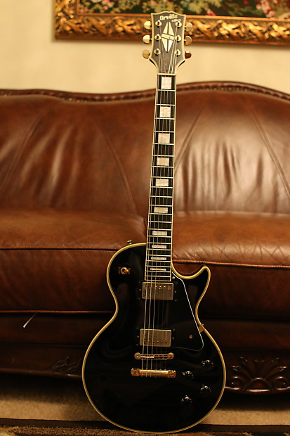 Orville by Gibson Les Paul Custom '57 reissue 1993 Ebony LPC-57B