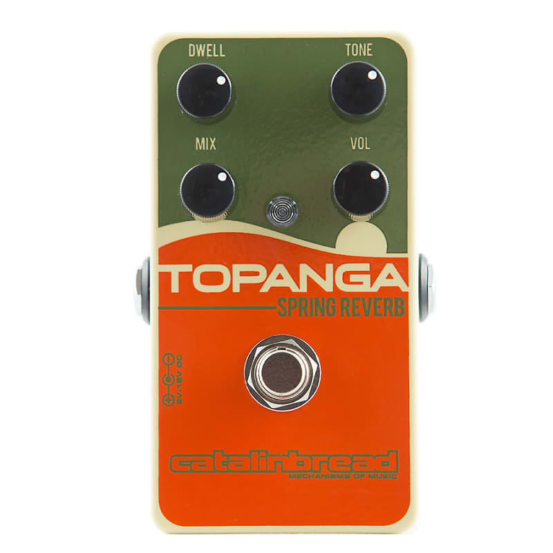 NEW! Catalinbread Topanga Spring Reverb Cream FREE SHIPPING! image 1