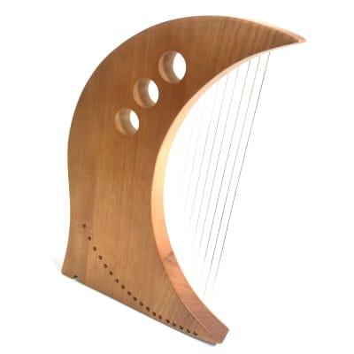 The Dannan Moon Wood 19 String Harp Lyre Harp image 5