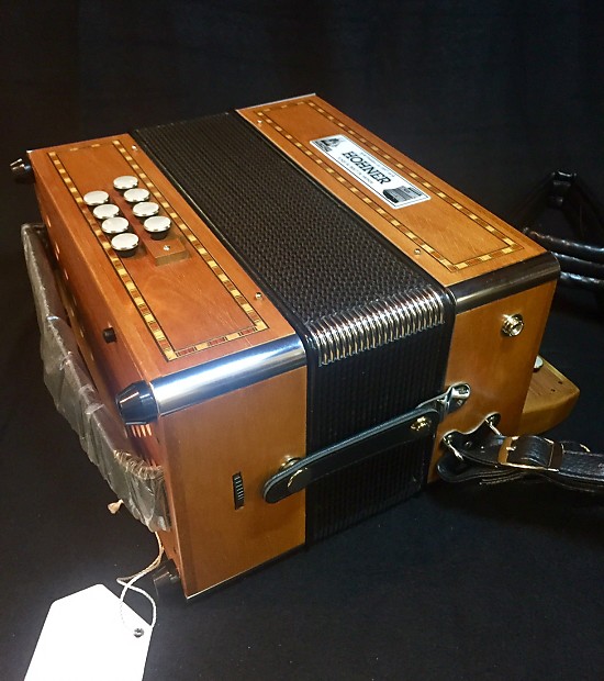 Hohner Morgane D to G Two Row Accordion w/Case | Reverb