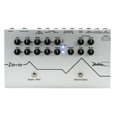 Reverb.com listing, price, conditions, and images for diezel-zerrer-pedal