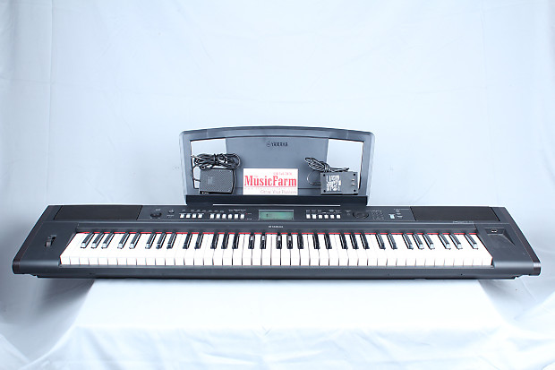 Used Yamaha Np V80 Piaggero Digital 76 Key Piano With Usb