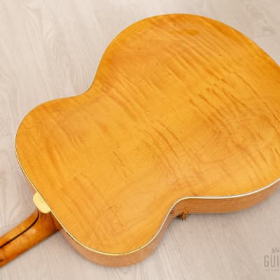 1939 Gibson Super 400 Pre-War Vintage Archtop Acoustic Guitar Blonde w/ Case image 21