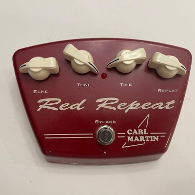Carl Martin Red Repeat Digital Delay Vintage Series Guitar Effect Pedal *READ* for sale