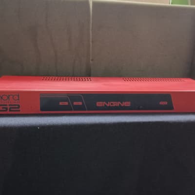 Nord Modular G2 Engine Software-Controlled Rackmount Synthesizer 2004 - 2009 - Red