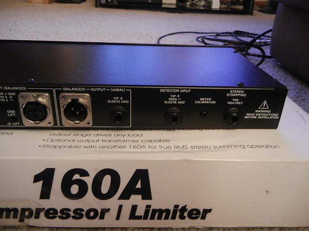 DBX 160A Professional Compressor Limiter Signal Processor