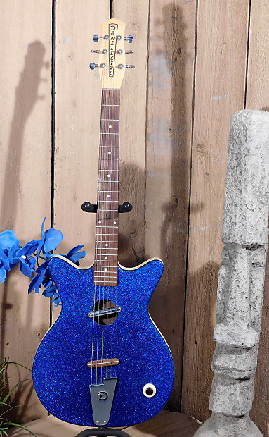 Danelectro Convertible Acoustic-Electric Sparkle Blue! | Reverb Danelectro Convertible Acoustic-Electric Sparkle Blue! | Reverb