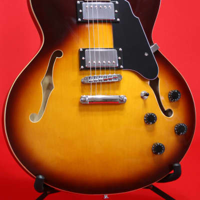 Grote 335 Jazz Semi Hollow Body Electric Guitar image 9