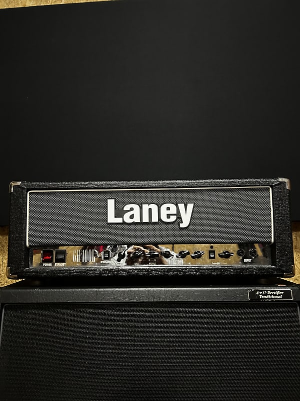 音出し確認済みLaney GH-100L ギターアンプ ヘッド 希少 - アンプ