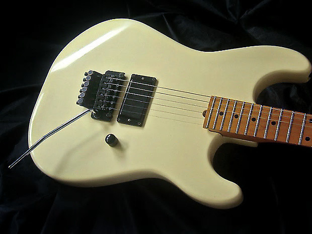 ESP Custom Zep II sw-90 1986 White | Reverb