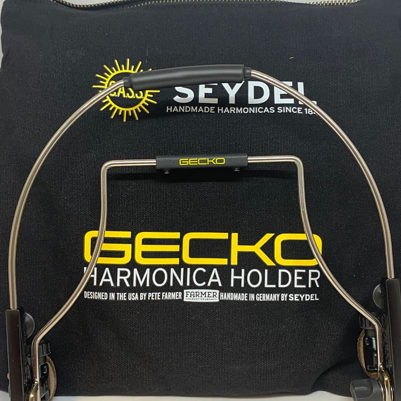 Seydel Gecko (Pete Farmer) Harmonica Holder Reverb
