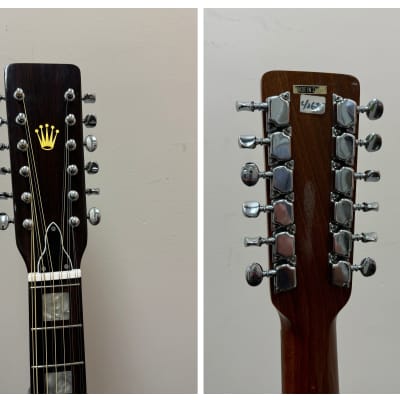 Crown K-T300 12 String Guitar MIJ W/ Case image 3