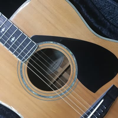 Yamaha FG-450S Dreadnought Acoustic Guitar made in Taiwan in good condition with hard case image 8