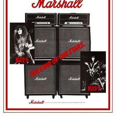 Marshall Ace Frehley's KISS, JCM 900 SLX 100 Watt Amp (#3) 1990s Black image 2