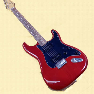 Fender Noventa Stratocaster 2021 Crimson Red Transparent Noventa Single-Coil pups - image 2