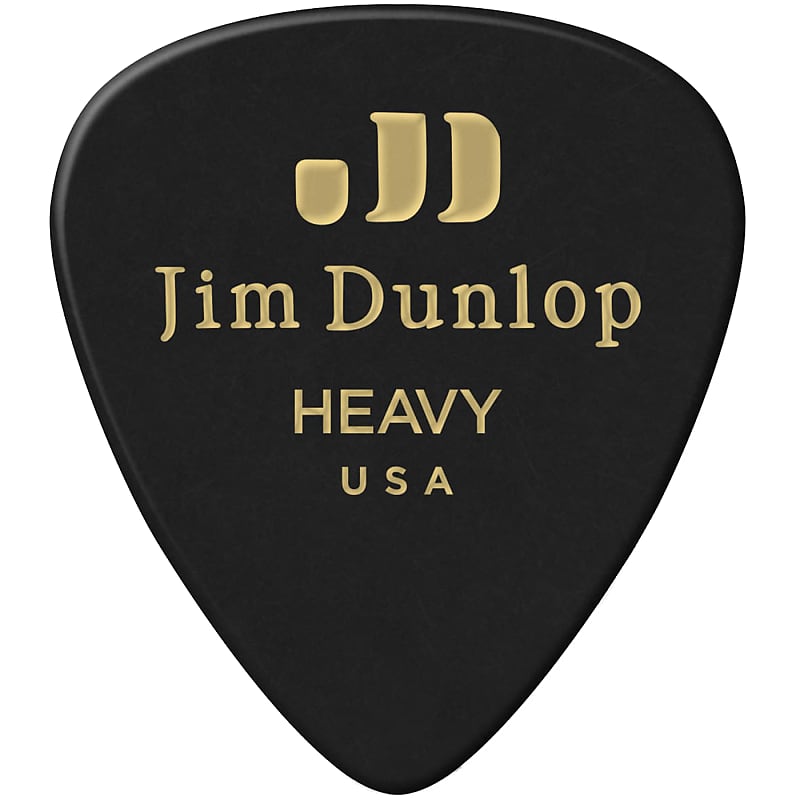 Dunlop 483P03HV Celluloid Standard Classics Heavy Guitar Picks (12-Pack) image 1