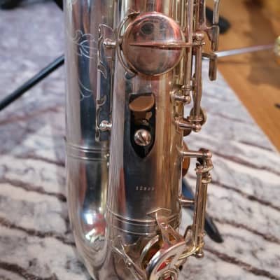 Rampone Cazzani R1 tenor saxophone Italy 1980s - silver Plating image 3