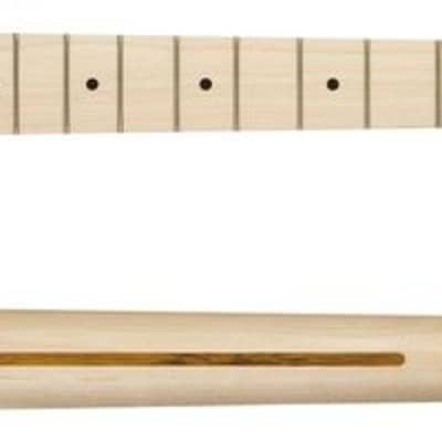 New Fender® Lic. Mighty Mite® Strat® style Maple 9.5" radius finished neck with large headstock image 1